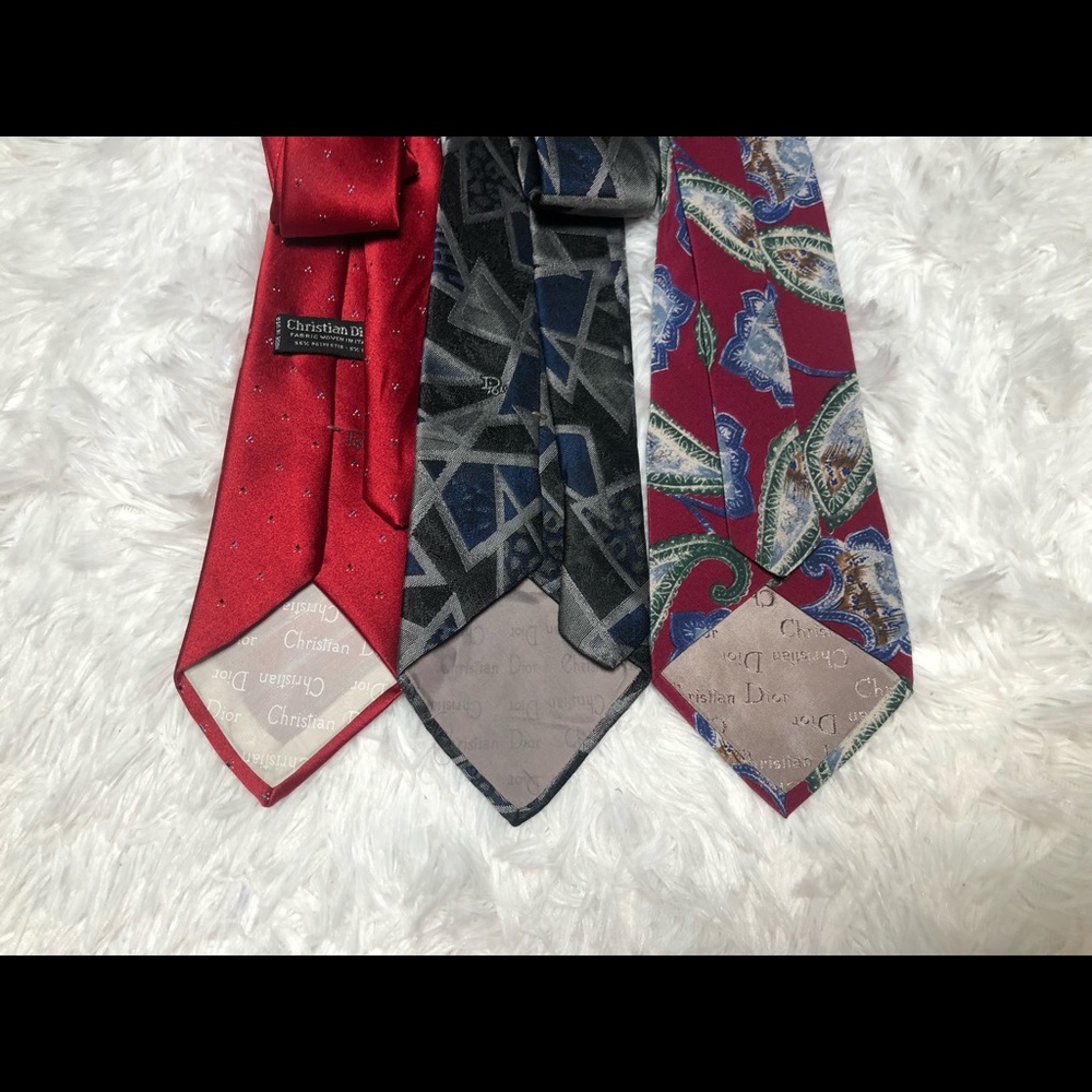 Dior 3pc neck tie - Picture 2 of 8